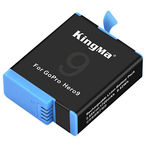 Аккумулятор Kingma для GoPro HERO10/HERO9 Black аккумулятор для gopro hero9 10 11 enduro battery