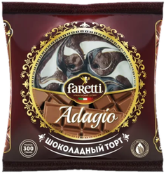 Faretti Торт шоколадный Adagio, 300 г