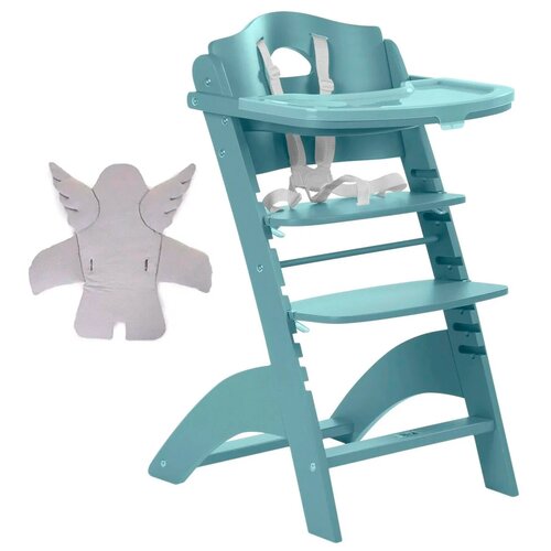 фото Растущий стульчик childhome lambda 2 с подушкой, jade green/angel grey