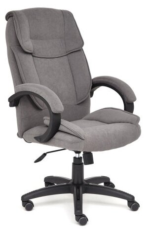 Кресло офисное Tetchair OREON флок, серый, 29