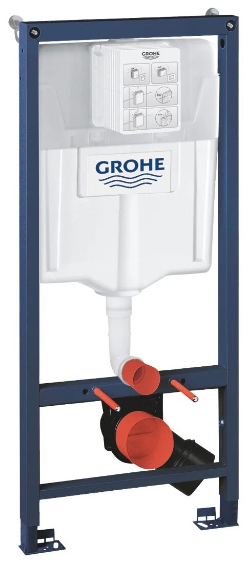 Монтажный элемент для подвесного унитаза, 1130 мм Grohe Rapid SL 38536001