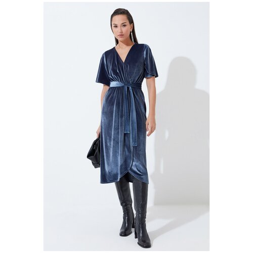 фото Платье zarina, размер 44(s), серый