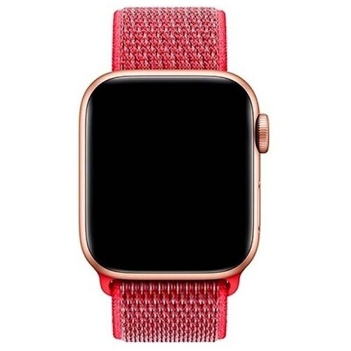 Ремешок Dismac Deluxe Series Sport 3 Band для Apple Watch 4 44mm - Red