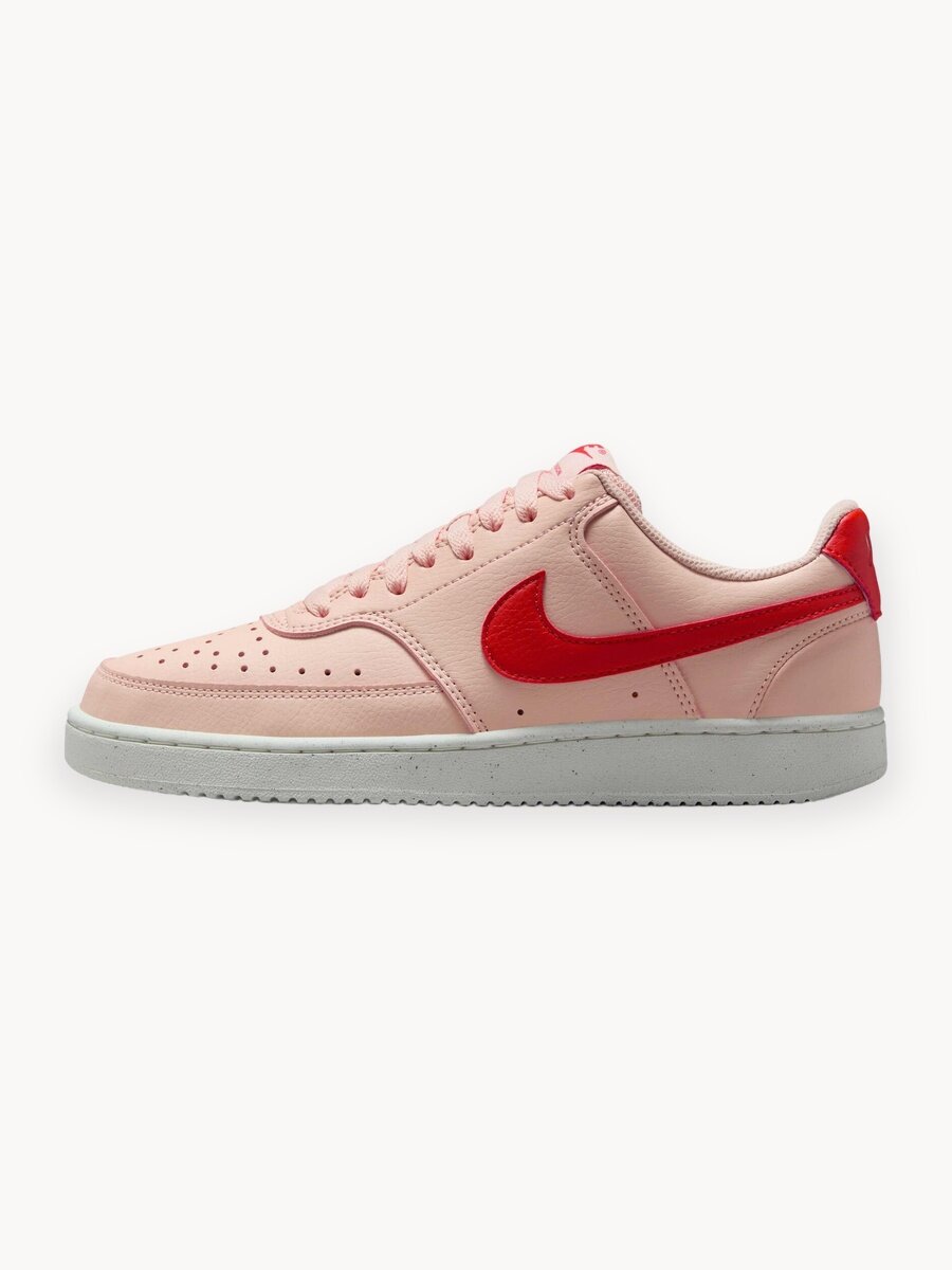 Кроссовки NIKE Court Vision Low Next Nature, размер 7 US, коралловый
