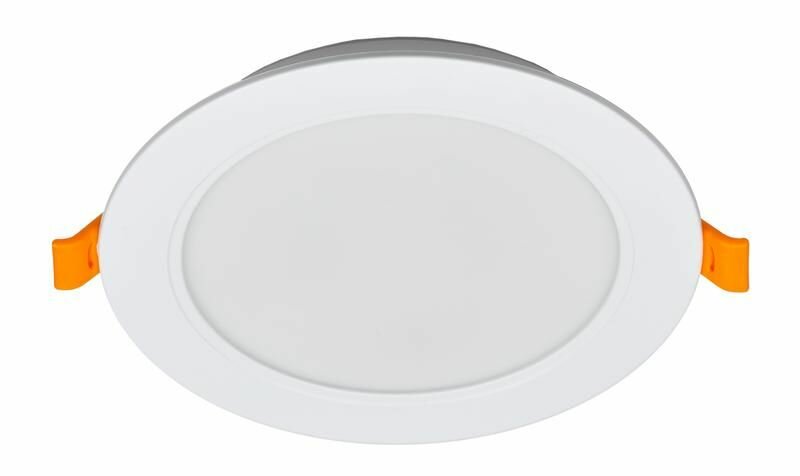 фото Светильник светодиодный PLED DL7 WH Downlight 10Вт 4000К 120х26мм IP54 ДВО встраив. JazzWay 5042520