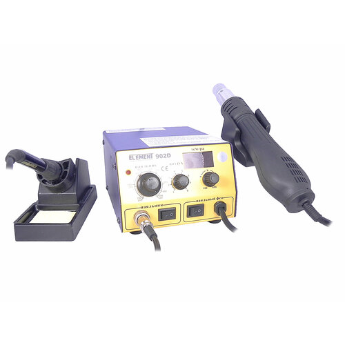 Паяльная станция ELEMENT 902D Цифровая индикация 658000₽