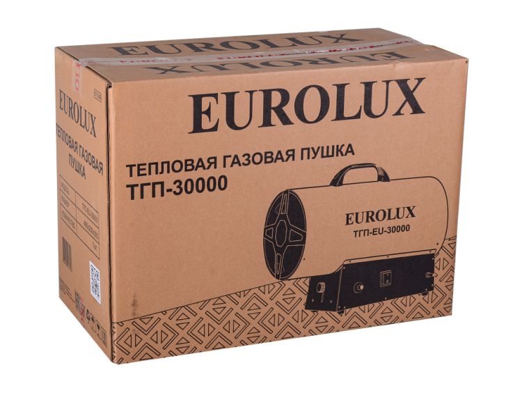 Тепловая газовая пушка Eurolux ТГП-EU-30000 - фотография № 8
