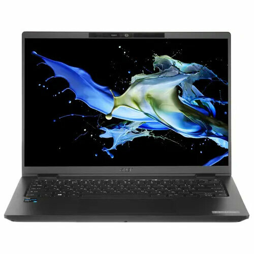 Ноутбук Acer TravelMate TMP614P-52-74QX 14 FHD IPSIntel Core i7-1165G716ГБ LPDDR4X512ГБ SSDIris Xe GraphicsWin 11 Pro черный NX VSZER005 9470000₽