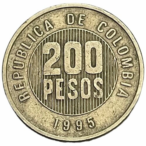 Колумбия 200 песо 1995 г. колумбия 200 песо 1992 г