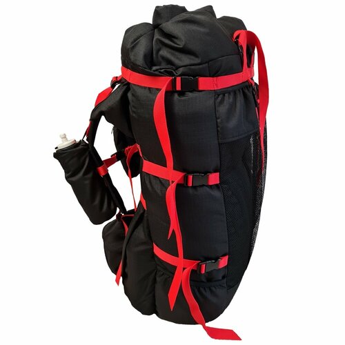 фото Крутейший рюкзак для походов доропей батя 100 (красные стропы)