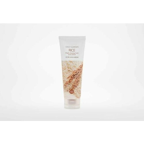 Пенка для лица Daily Garden Rice Bright cleansing foam from Icheon 120 мл мусс для умывания holika holika очищающая пенка с рисом daily garden rice bright cleansing foam from icheon