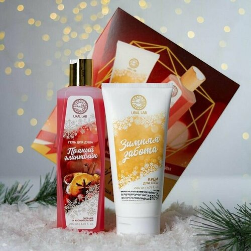 Набор гель для душа пряный глинтвейн 250 мл и крем тела 200 мл 1576₽