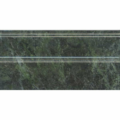 Плитка FMA031R Серенада зеленый глянцевый обрезной 30x15