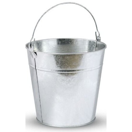 фото Ведро SAMSON 12 л, без крышки, оцинкованное