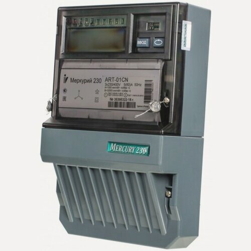 Изображение товара Электросчетчик Инкотекс Меркурий 230 ART-01 CN возможность программирования под любое тарифное расписание
