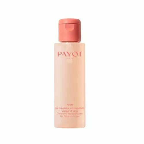 PAYOT Вода мицеллярная очищающая для снятия макияжа NUE (Cleansing micellar water for face and eyes) 100 мл мицеллярная вода eiio вода для лица очищающая derma care cleansing water