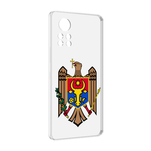 Чехол MyPads герб-молдовы для Infinix Note 12 i X667 задняя-панель-накладка-бампер