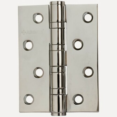 Изображение товара Петля дверная универсальная Archie A010-C 100X70X3-4BB-1HH, бел. никель, 4 ш/подшипника, 1шт