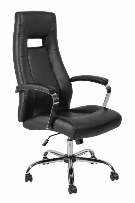 Кресло Меб-фф Офисное кресло MF-3056 Black