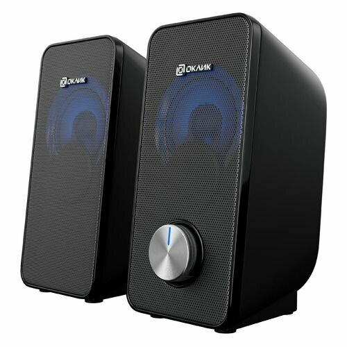 Колонки Oklick OK-122 20 черный 1458492 312700₽
