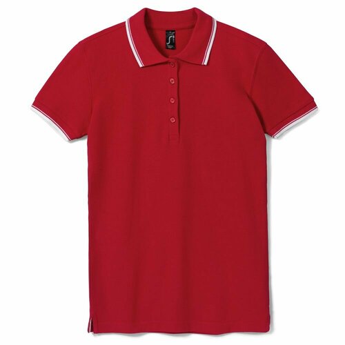 Поло Sol's, размер L, красный рубашка женская becker women бордовая с белым размер l