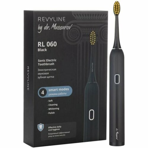 Зубная щётка электрическая Revyline RL 060 чёрная 478000₽