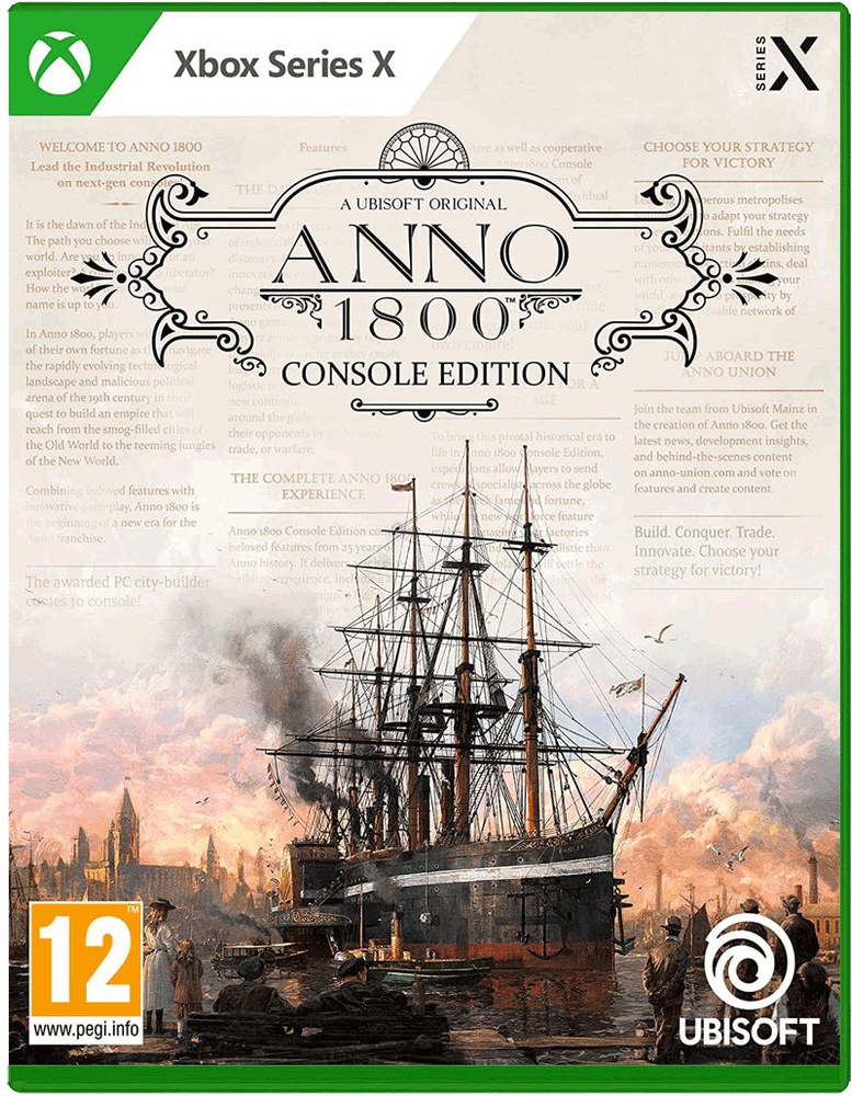Игра Anno 1800 Console Edition, цифровой ключ для Xbox One/Series X|S, Русская озвучка, Аргентина