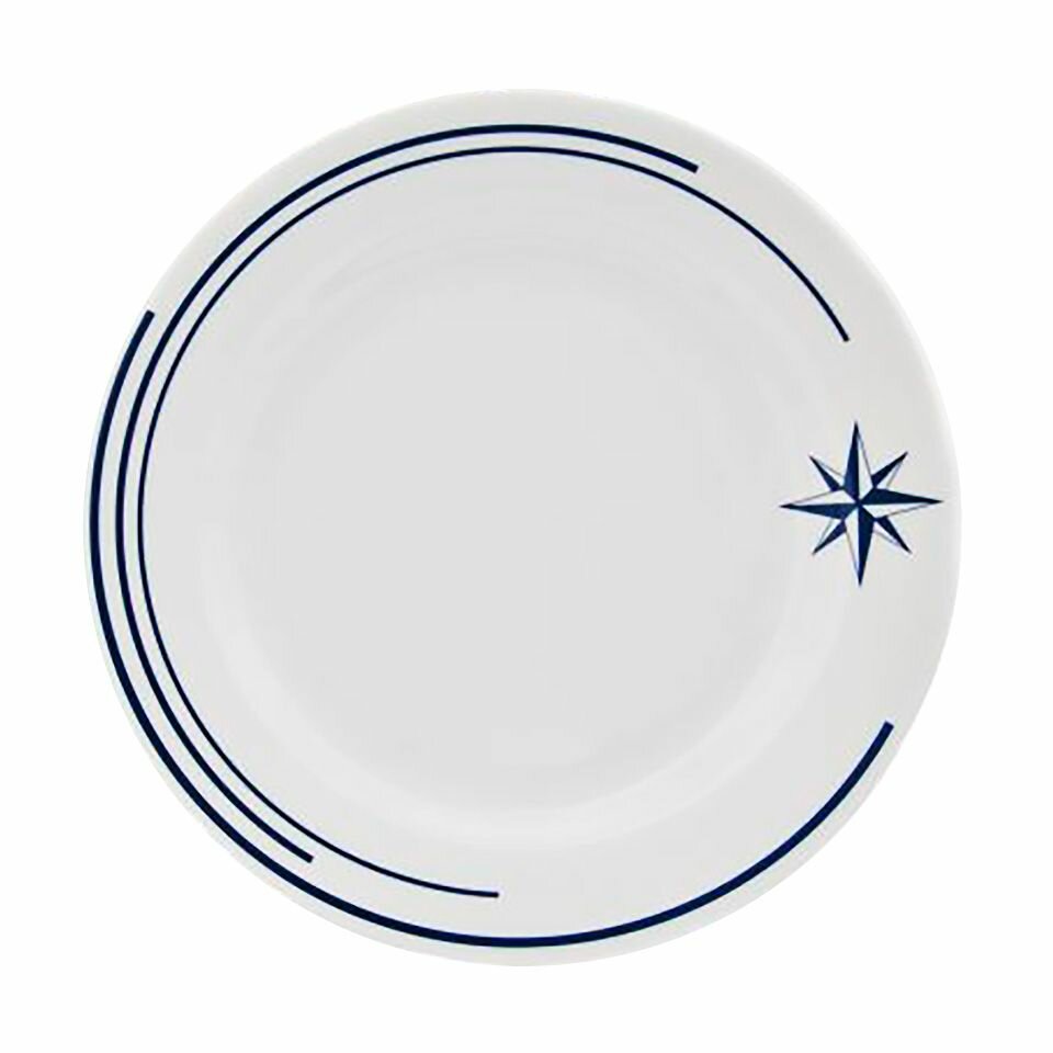 Набор яхтенных тарелок Polaris, 25 см, 6 шт (10269343)