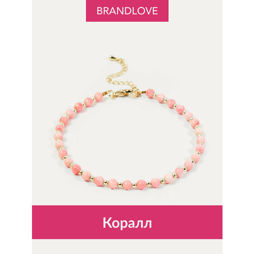 фото Браслет на ногу bl jewelry, розовый