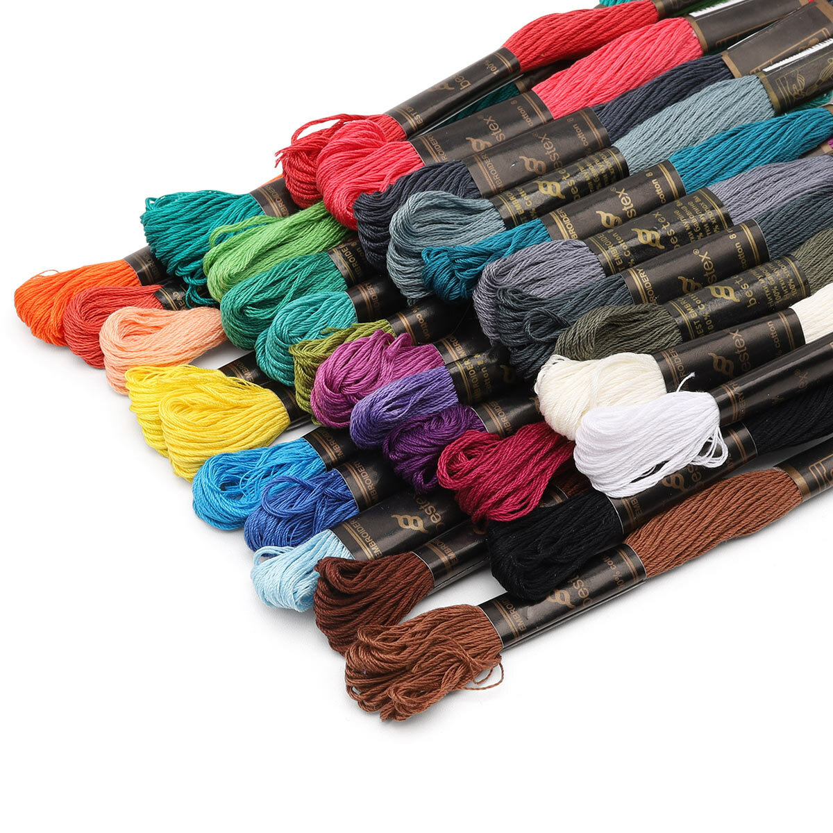 Мулине набор Bestex 'Для школы и дома' мерсеризованный хлопок яркий микс 30 шт*8 м