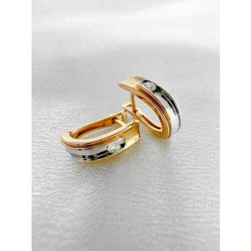 Серьги золото, 585 проба