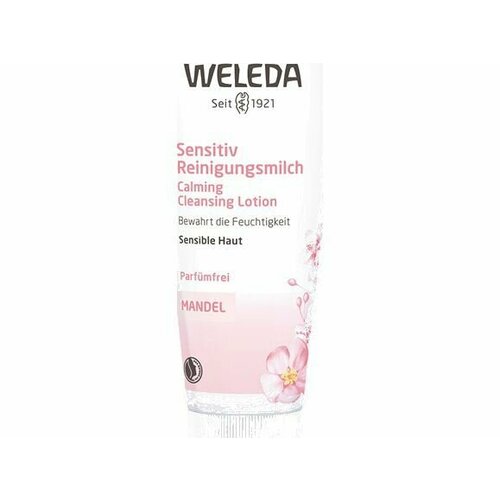 Молочко для лица деликатное очищающее Weleda Almond Soothing Cleansing Lotion