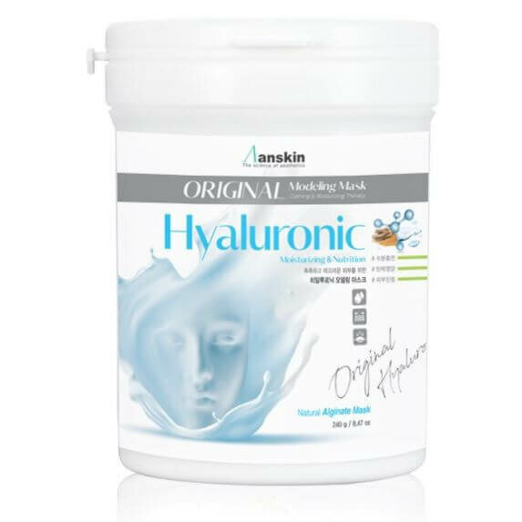 Anskin Маска альгинатная для лица с гиалуроновой кислотой Hyaluronic Modeling Mask, 240г