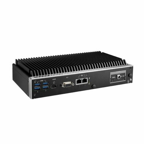 Advantech Платформа системного блока с ЦПУ Advantech ARK-2250L-U6A4 Intel 6th/7th Generation Core™ i3/i5/i7 Modular Fanless Box PC, установлен ЦПУ Intel Core i7-6600U (требуется установка батарейки CR2032) ARK Черный, серебристый
