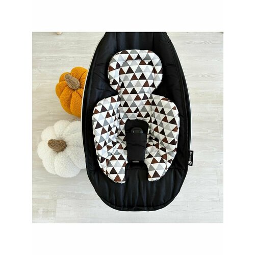 Вкладыш Мамару 4moms mamaRoo new треугольники 1800₽