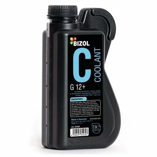 Антифриз BIZOL Coolant G12+ 1л