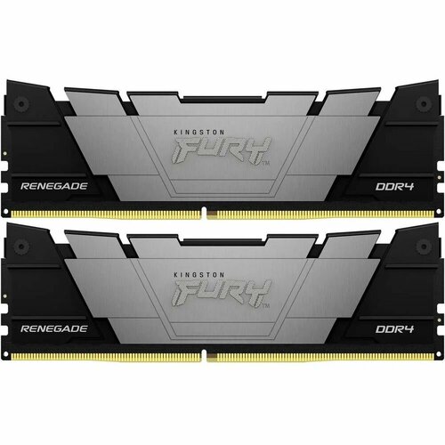 Модуль памяти Kingston 16GB DDR4 4000 FURY Renegade Black XMP KF440C19RB2K216 801600₽