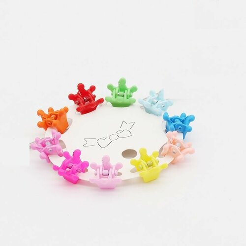 Farres cosmetics Крабики TS00030-2 Короны глянцевые 10 шт 300₽