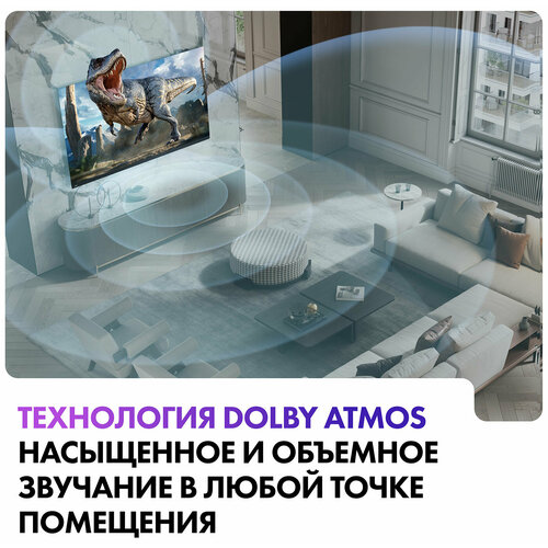 Телевизор Haier 65 Smart TV AX Pro QLED 4K Ultra HD черный 6800000₽