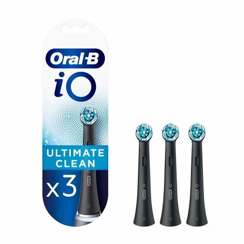 Насадка для зубной щетки IO ULTIMATE BLACK 2 PCS ORAL-B