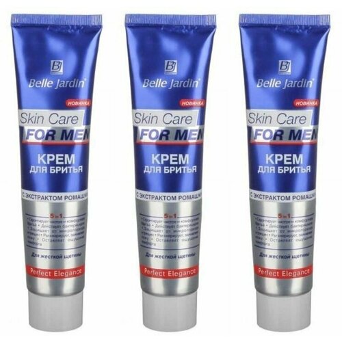 Belle Jardin Крем для бритья Skin Care Perfect Elegance с экстрактом ромашки 5в1 125 мл 3 шт 1166₽