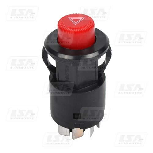 Кнопка включения аварийки 2106 ГАЗ 6-конт ILSA 399₽
