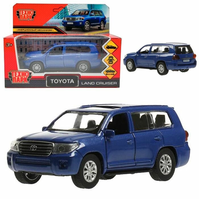 Машина металлическая Toyota Land Cruiser CRUISER-13-BU