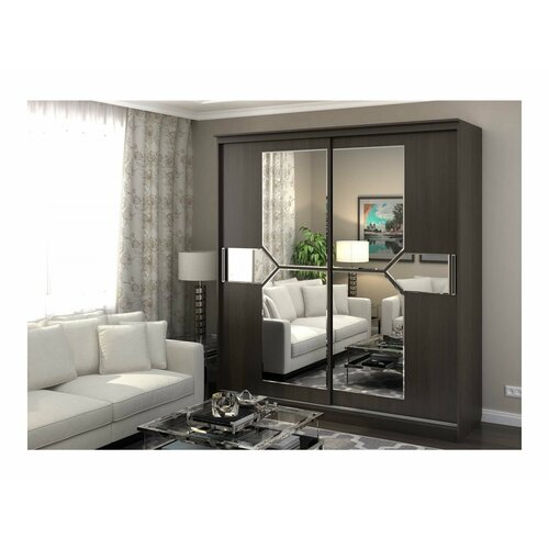 Шкаф-купе 2 м Мираж венге 43052₽