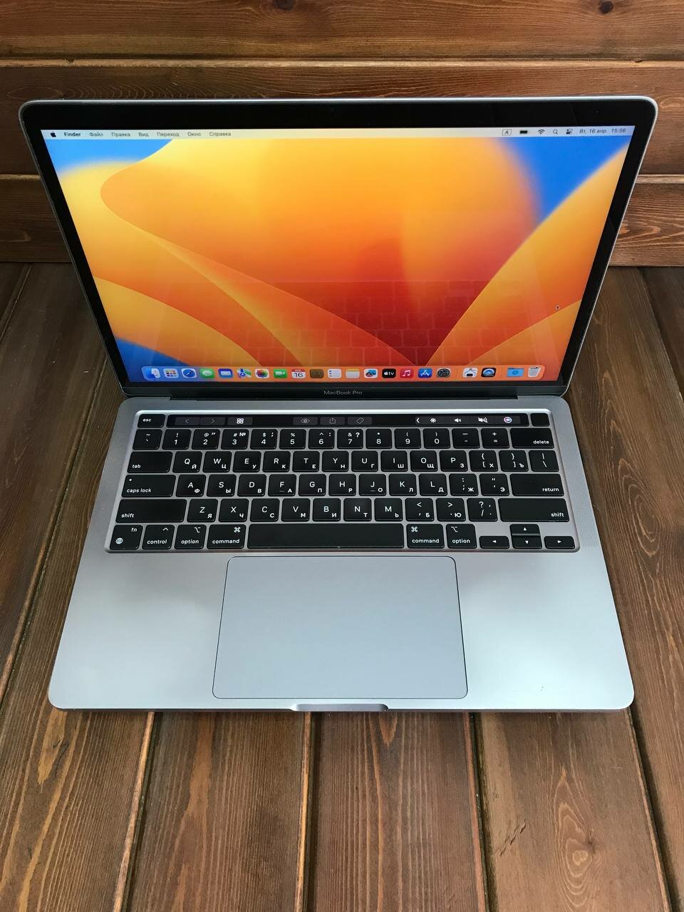 13.3" Ноутбук Apple MacBook Pro 13 Late 2020 2560x1600, Apple M1, RAM 16ГБ, DDR4, SSD 512 ГБ, Apple graphics 8-core, macOS, RU, серый космос