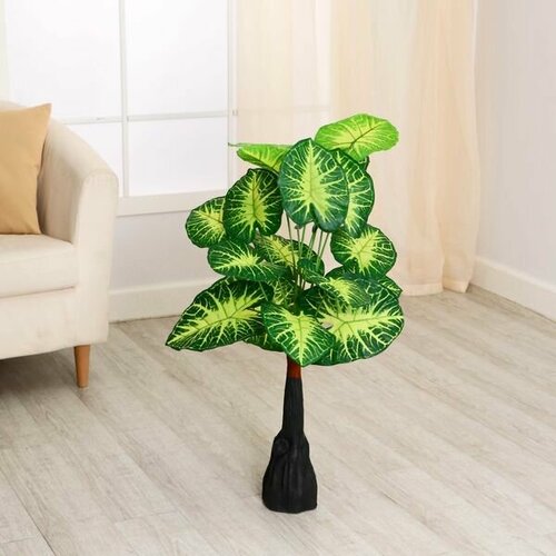 Дерево искусственное Алоказия пёстрая 75см 3595₽