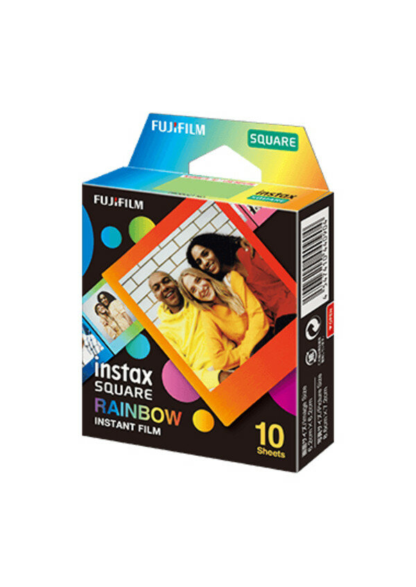 Фотопленка Colorfilm Instax SQUARE Rainbow (10 Sheets)