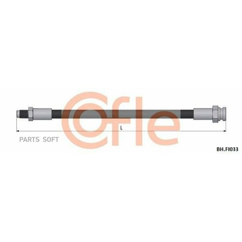 COFLE 92. BH. FI033 Шланг тормозной