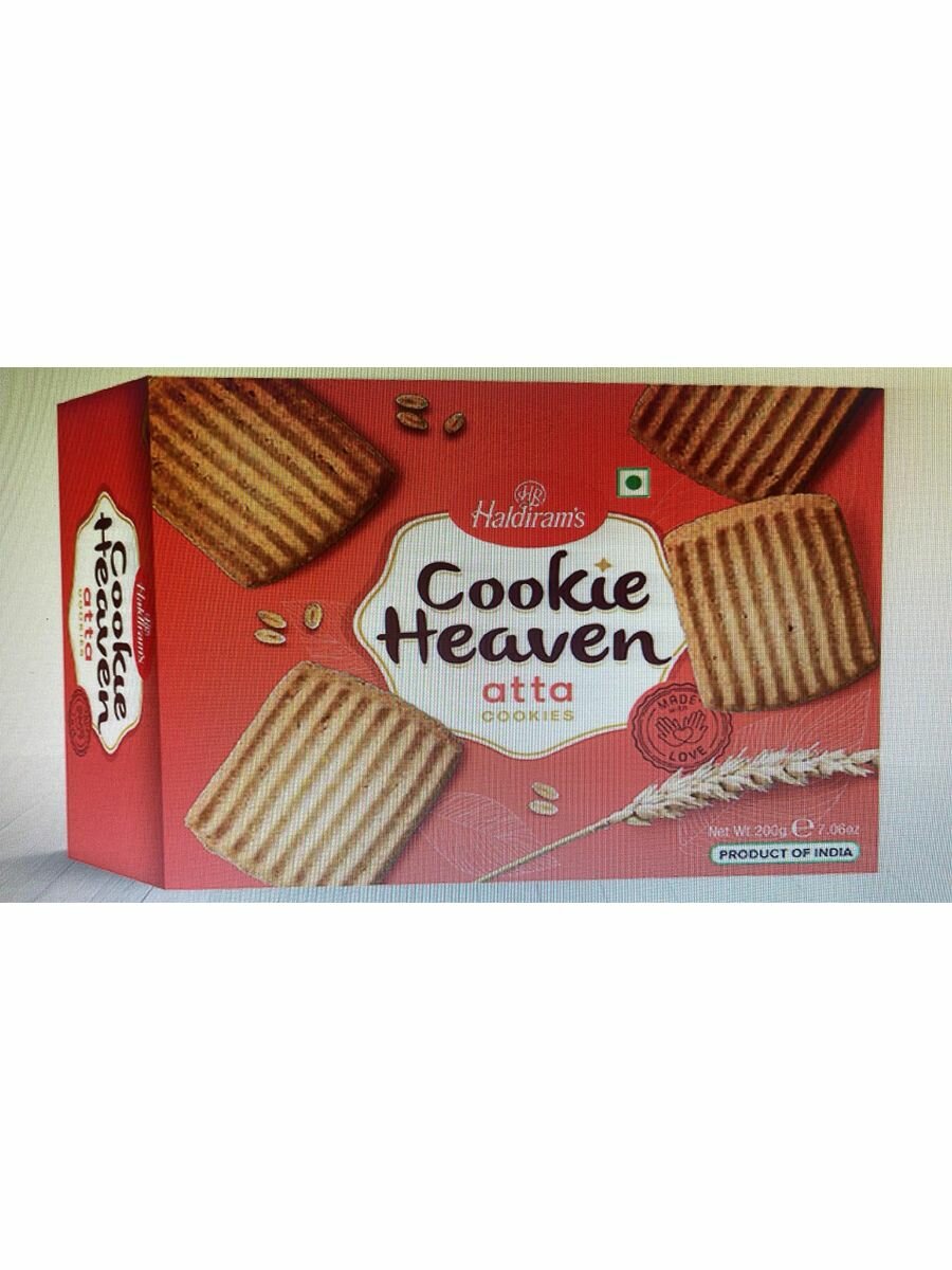 «Атта» (N COOKIES HEAVEN ATTA) печенье ПШЕНИЧНОЕ-350г