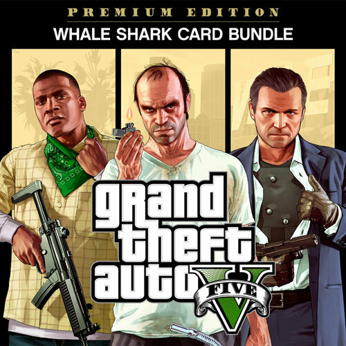 Игра Grand Theft Auto V Premium Edition Whale Shark Card Bundle Xbox One Xbox Series S Xbox Series X цифровой ключ Русские субтитры и интерфейс 2037₽